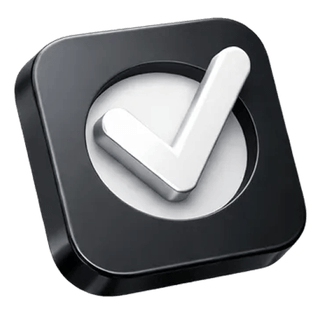 3D approval checkmark icon on the Thrivanship about page